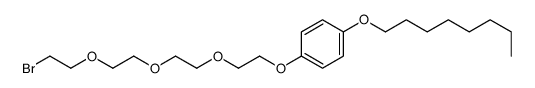 1-[2-[2-[2-(2-bromoethoxy)ethoxy]ethoxy]ethoxy]-4-octoxybenzene结构式