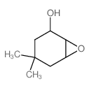 4,4-dimethyl-7-oxabicyclo[4.1.0]heptan-2-ol结构式