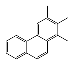 Phenanthrene, 1,2,3-trimethyl- Structure