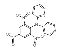 N-phenyl-N-(2,4,6-trinitrophenyl)pyridin-2-amine Structure