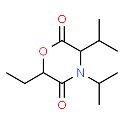 2,5-Morpholinedione,6-ethyl-3,4-diisopropyl-(5CI) picture