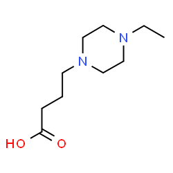 1-Piperazinebutanoicacid,4-ethyl-(9CI) structure