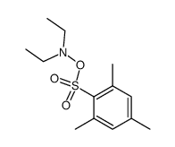 N,N-diethyl-O-mesitylenesulfonylhydroxylamine Structure