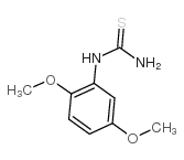 2,5-二甲氧苯基硫脲结构式