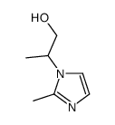 α,2(or β,2)-dimethyl-1H-imidazole-1-ethanol结构式