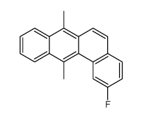 2-fluoro-7,12-dimethylbenzo[a]anthracene Structure