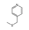 4-(methylsulfanylmethyl)pyridine Structure