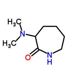 3-(dimethylamino)hexahydro-2H-azepin-2-one Structure
