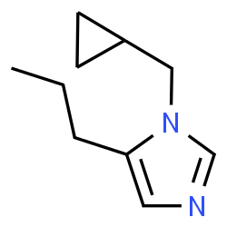 1H-Imidazole,1-(cyclopropylmethyl)-5-propyl-(9CI) picture