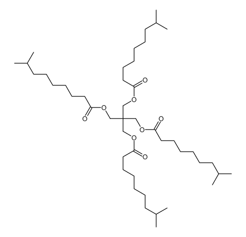 2,2-bis[[(1-oxoisodecyl)oxy]methyl]-1,3-propanediyl diisodecanoate结构式