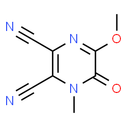 2,3-Pyrazinedicarbonitrile,1,6-dihydro-5-methoxy-1-methyl-6-oxo-(9CI) Structure