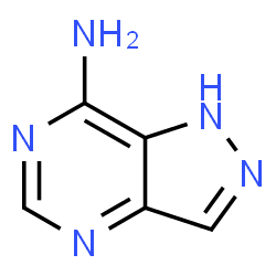 2H-Pyrazolo[4,3-d]pyrimidin-7-amine (9CI) structure