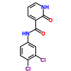 N-(3,4-Dichlorophenyl)-2-oxo-1,2-dihydro-3-pyridinecarboxamide Structure