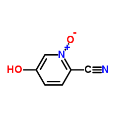 2-Pyridinecarbonitrile,5-hydroxy-,1-oxide(9CI) picture