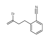 2-Bromo-4-(2-cyanophenyl)but-1-ene结构式