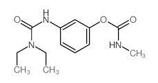 [3-(diethylcarbamoylamino)phenyl] N-methylcarbamate结构式