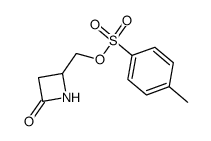 4-(tosyloxymethyl)azetidin-2-one Structure