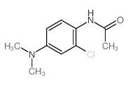 N-(2-chloro-4-dimethylamino-phenyl)acetamide Structure