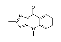 2,4-dimethylpyrazolo[5,1-b]quinazolin-9-one Structure