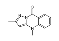 2,4-dimethylpyrazolo[5,1-b]quinazolin-9-one结构式