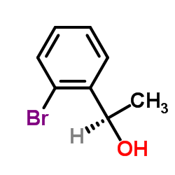 R-1-(2-Bromophenyl)ethanol structure