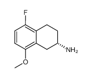 2-Naphthalenamine,5-fluoro-1,2,3,4-tetrahydro-8-methoxy-,(S)-(9CI) picture