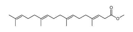 methyl 4,8,12,16-tetramethyl-3,7,11,15-heptadecatetraenoate结构式