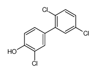 2-chloro-4-(2,5-dichlorophenyl)phenol Structure