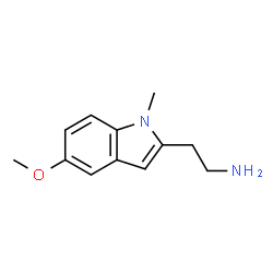 1H-Indole-2-ethanamine,5-methoxy-1-methyl-(9CI)结构式