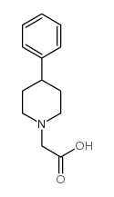 (4-PHENYL-PIPERIDIN-1-YL)-ACETIC ACID结构式