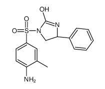 (4S)-1-(4-amino-3-methylphenyl)sulfonyl-4-phenylimidazolidin-2-one结构式