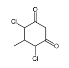 4,6-dichloro-5-methyl-1,3-cyclohexanedione结构式