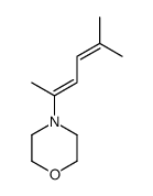 4-(5-methylhexa-2,4-dien-2-yl)morpholine结构式