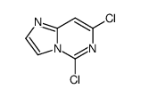 5,7-二氯咪唑并[1,2-c]嘧啶结构式