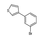 3-(3-Bromophenyl)thiophene Structure