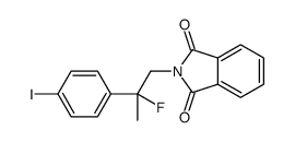 2-[2-fluoro-2-(4-iodophenyl)propyl]isoindole-1,3-dione结构式