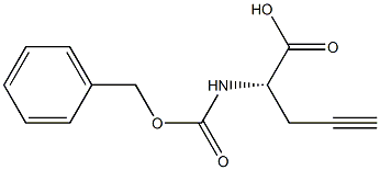 CBZ-S-炔丙基甘氨酸结构式