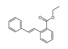 Ethyl 2-(2-phenylethenyl)benzoate结构式