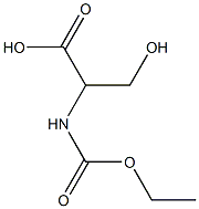 Serine,N-carboxy-,DL-,N-Et ester (5CI) Structure