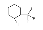 (1R,2R)-1-[difluoro(iodo)methyl]-2-iodocyclohexane结构式
