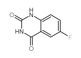 6-氟喹唑啉-2,4-二醇结构式