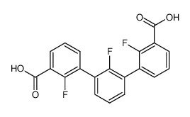 2,2',2''-trifluoro-1,1':3',1''-terphenyl-3,3''-dicarboxylic acid结构式