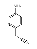 2-(5-aminopyridin-2-yl)acetonitrile Structure
