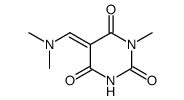 3-methyl-5-dimethylaminomethylenebarbituric acid结构式