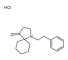 1-(2-phenylethyl)-1-azaspiro[4.5]decan-4-one,hydrochloride Structure