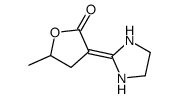 3-imidazolidin-2-ylidene-5-methyloxolan-2-one Structure