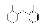 Dibenzothiophene, 1,2,3,4-tetrahydro-4,6-dimethyl Structure