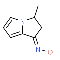 1H-Pyrrolizin-1-one,2,3-dihydro-3-methyl-,oxime(7CI)结构式