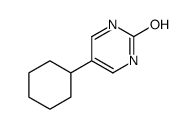 5-cyclohexyl-1H-pyrimidin-2-one结构式