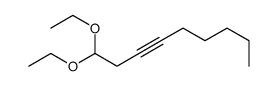 1,1-diethoxynon-3-yne Structure